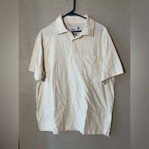 Classic Cream Polo Shirt Goodfellow  Standard xL